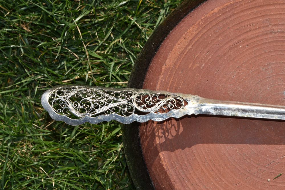 стар красив черпак