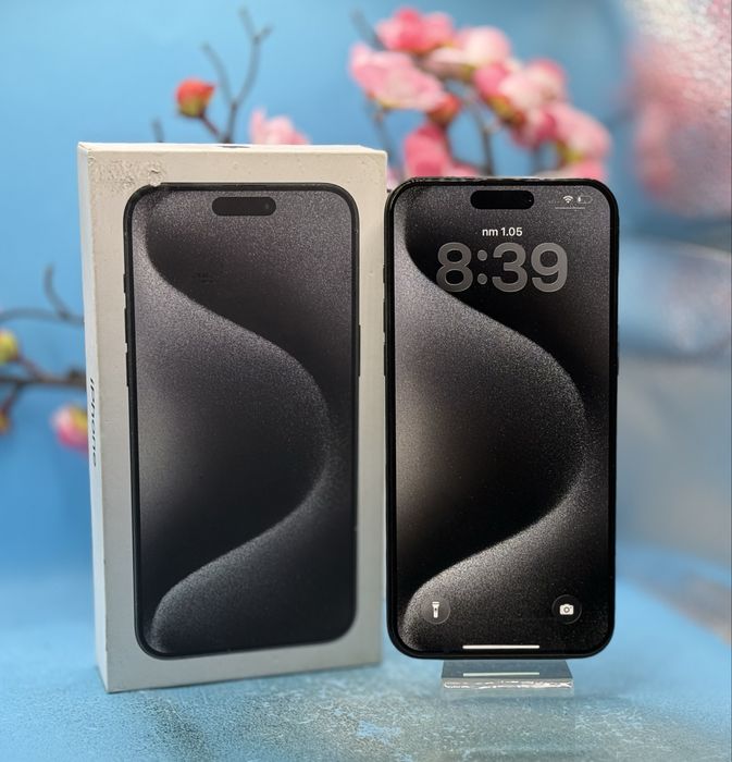 Apple iPhone 15 Pro Max, 256GB, 5G, Black Titanium