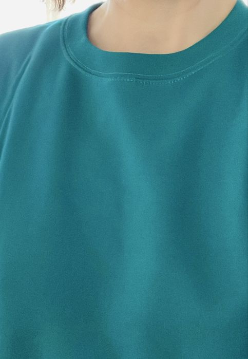 CAMARAD Trandafirul – Crewneck brodat | Emerald