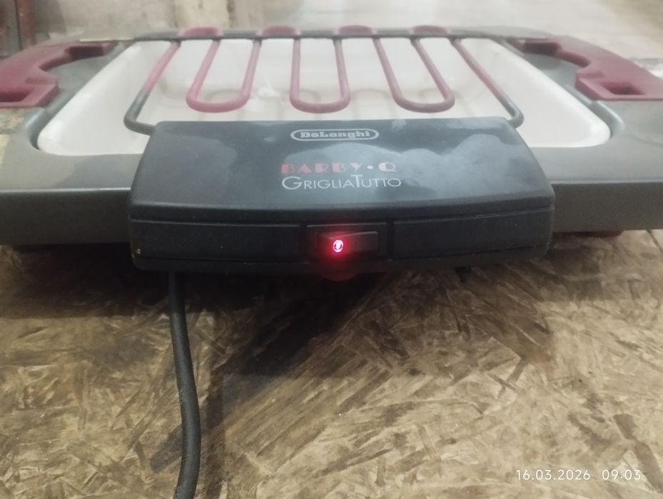 Электрическая гриль барбекю