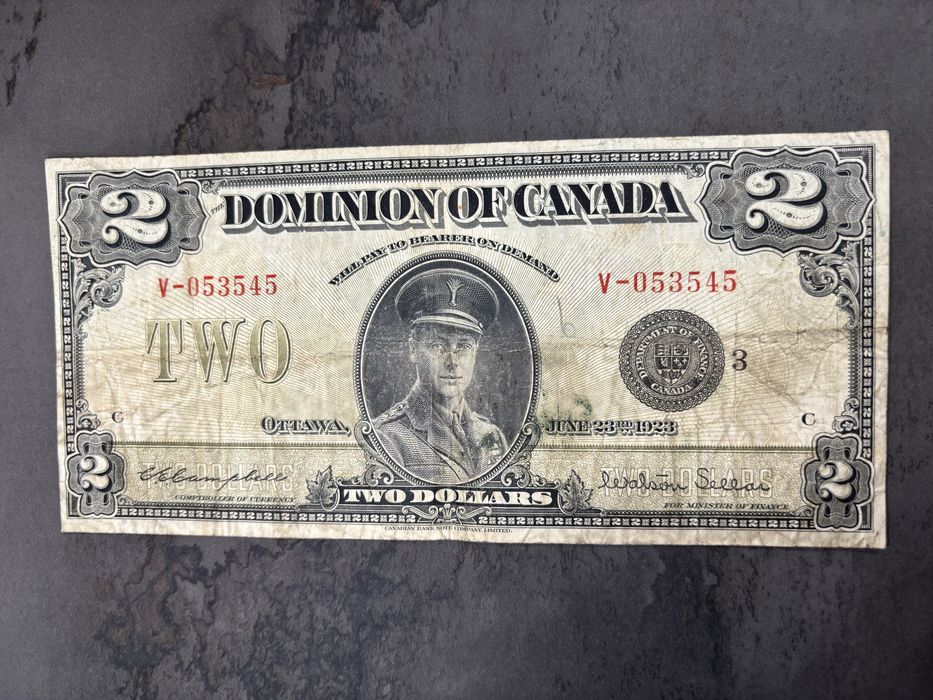 Стари Канадски банкноти