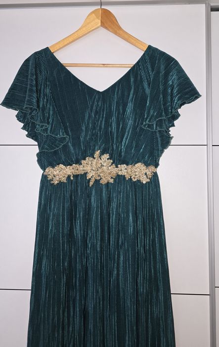 Rochie verde de seara