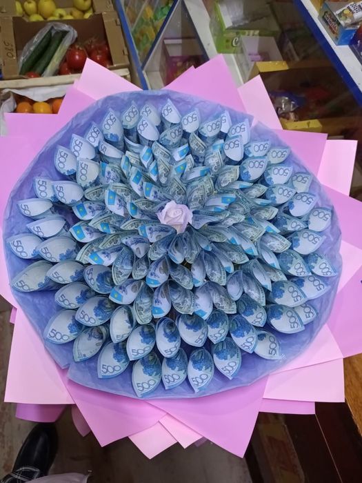 Денежный букет ақша букет