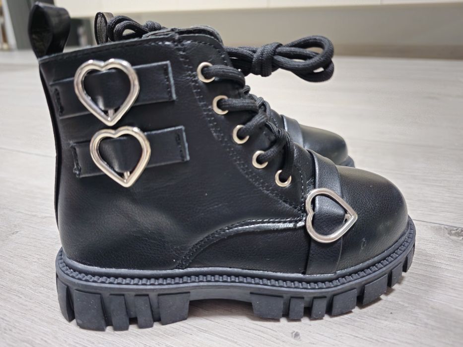 Детски кожени ботуши