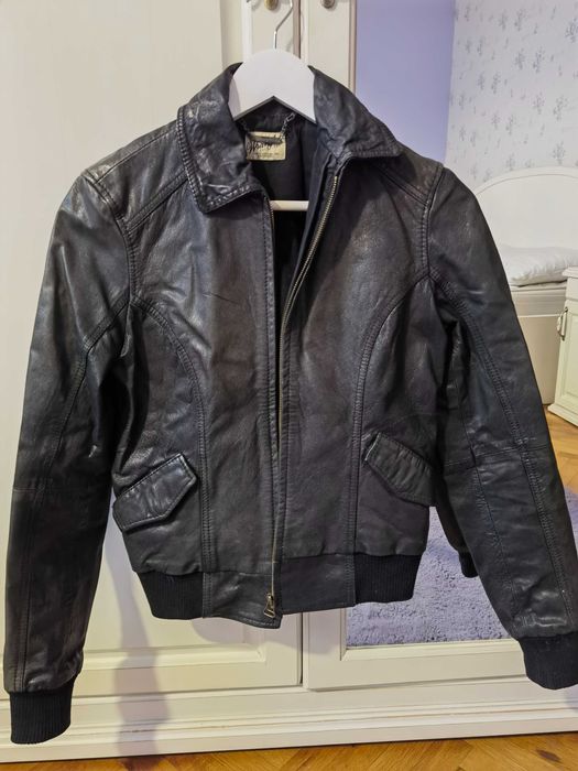 Дамско кожено яке естествена кожа