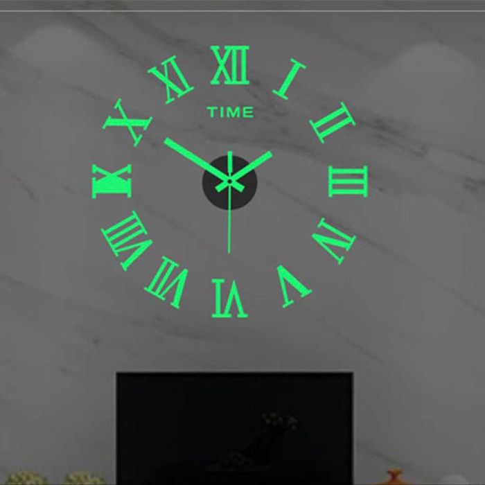 Большие настенные 3D часы.