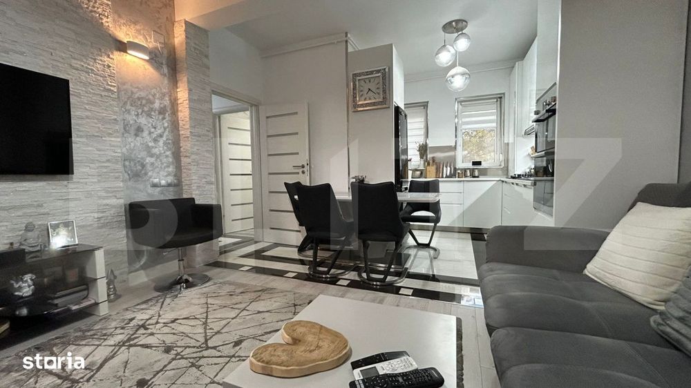 Apartament 2 camere in zona de dealuri, cu centrala proprie pe gaz