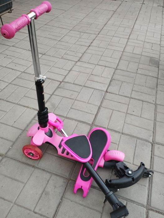 Самокат детский 3-4 колёсный