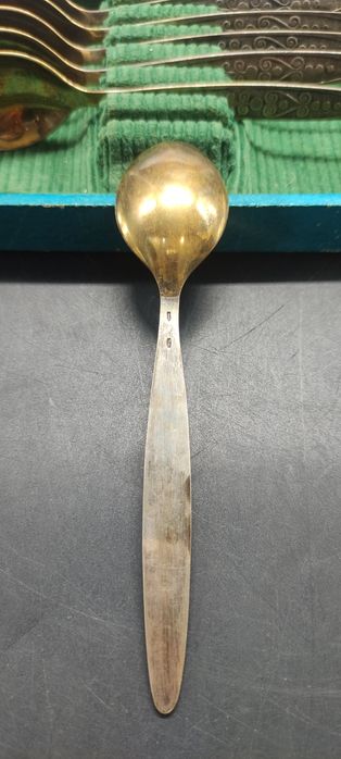 Чайные серебряные ложки