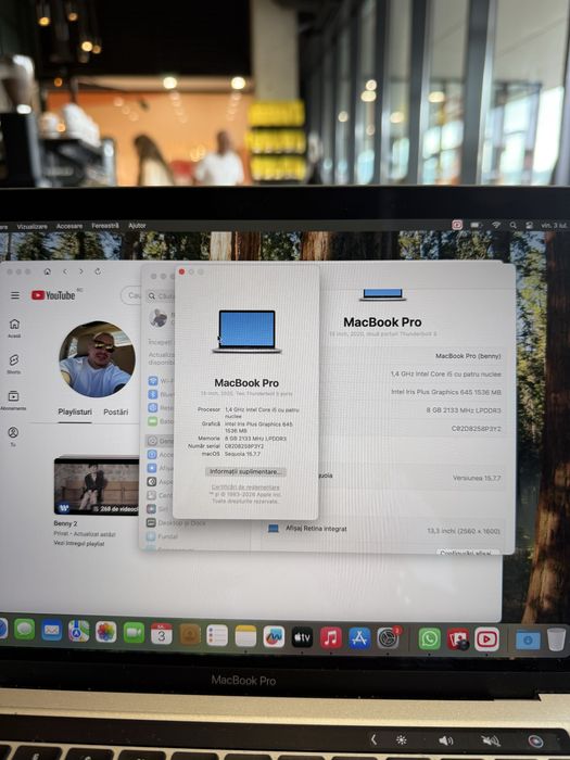 MacBook pro 13 inch,2020 impecabil !