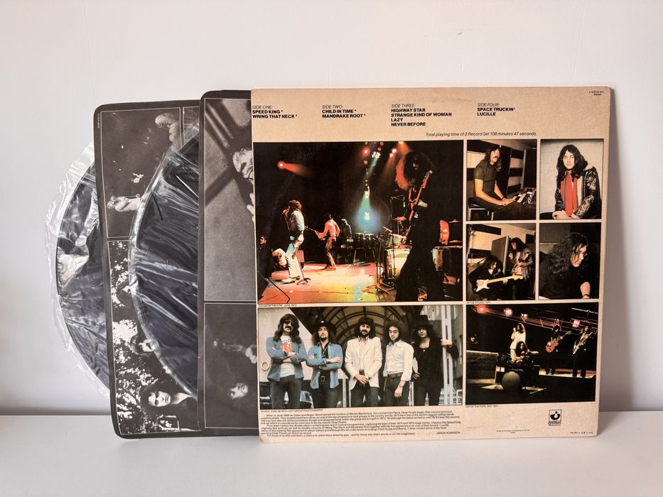 CD pick-up x 2 Deep Purple in concert 1970 - 1972