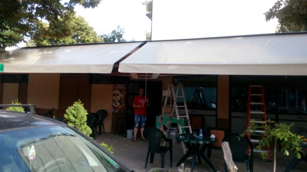 Плат за сенници,изработка на тенти