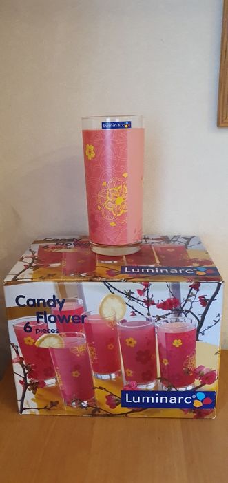 Набор стаканов фирмы Luminac
