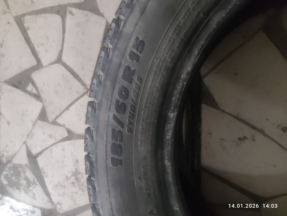Зимние шины 185/60R15