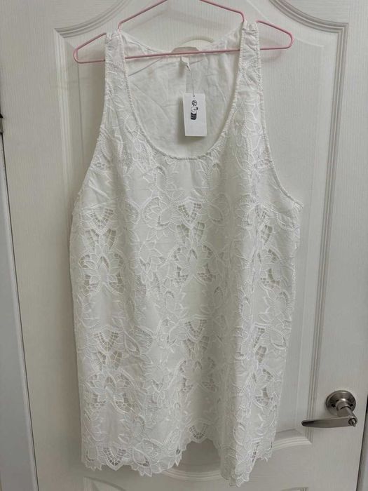 Новые летние платья H&M с кружевом, L(50/54) и /XL(54/58)