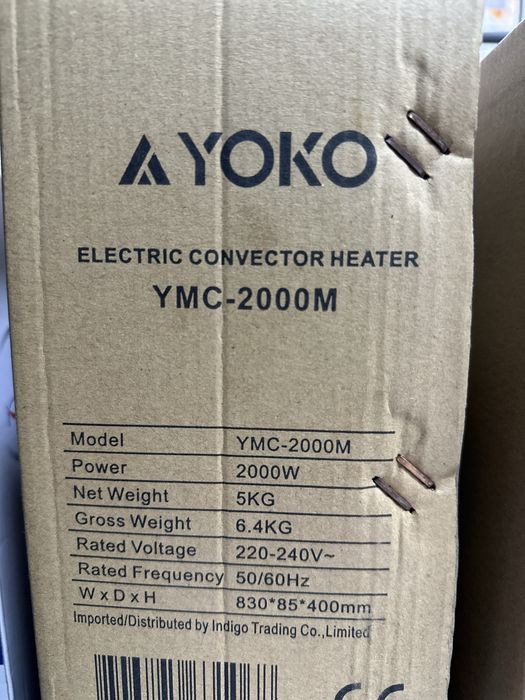 Конвекторный Обогреватель YOKO на 25квм, Оптовая продажа по Ташкенту