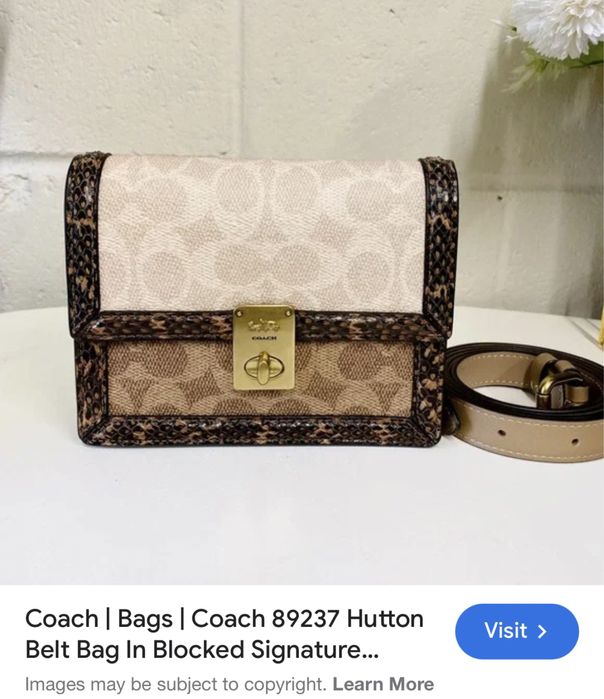 Дамска чанта Coach