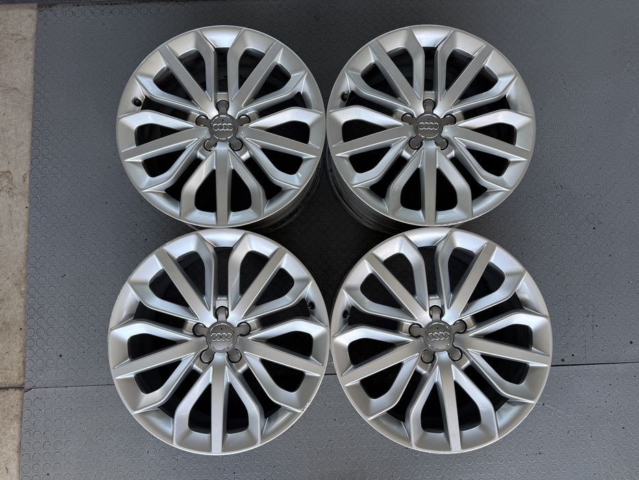 4бр. ОТЛИЧНИ 19” ОРИГИНАЛНИ Джанти 5х112 за -AUDI/VW/SEAT/SKODA/VAG- 8.5Jx19H2, ET45