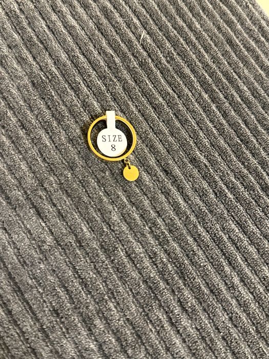 Inel cu ban placat cu aur 18K