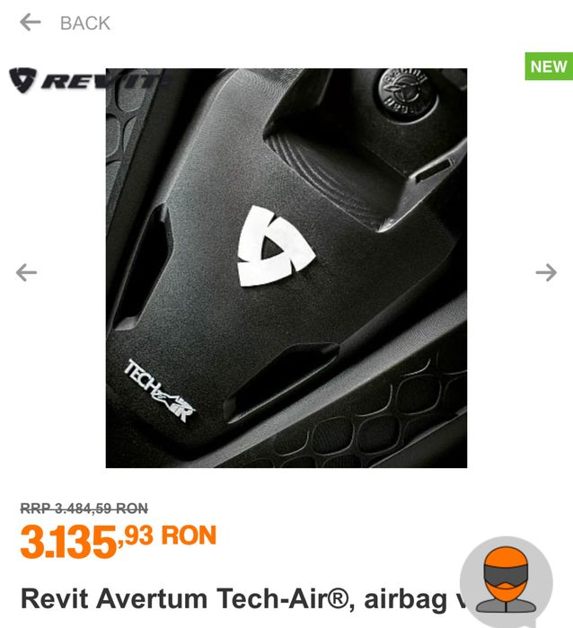 vesta airbag tech air