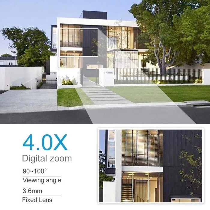 WIFI Въртяща се Куполна Безжична Камера 2MPX HD + КАРТА ПАМЕТ TEAM GRO