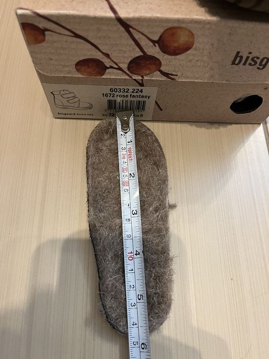 Ghete iarna Bisgaard imblanite cu lana - marime 22