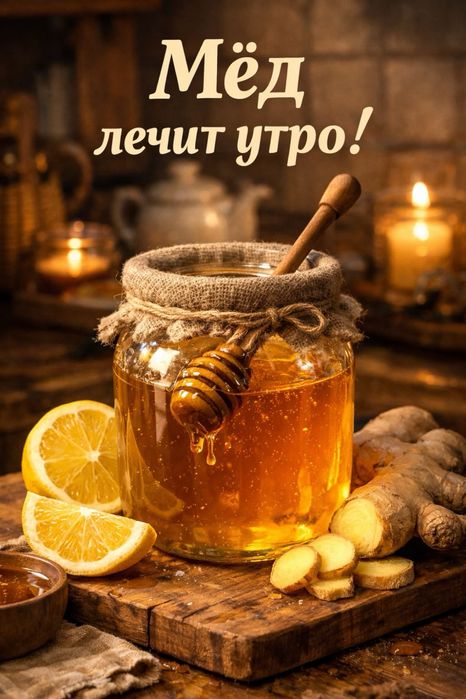 в наличии мед натуральный
