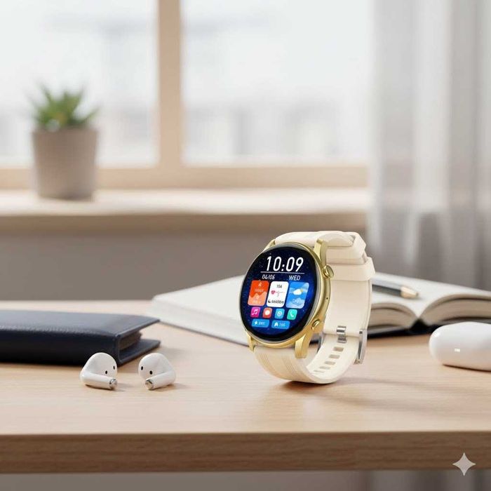 ДОСТАВКА! Смарт-часы Hoco Y38 - Женские круглые