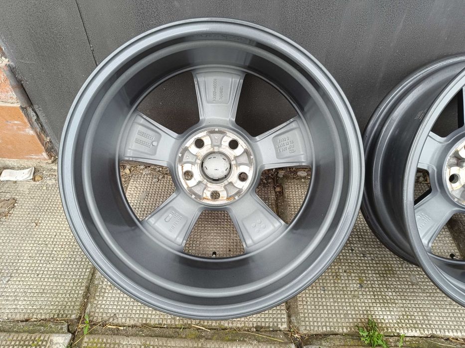 ОРИГИНАЛНИ джанти 17 цола 5x114,3 ТОЙОТА / TOYOTA + датчици 6,5J ET45