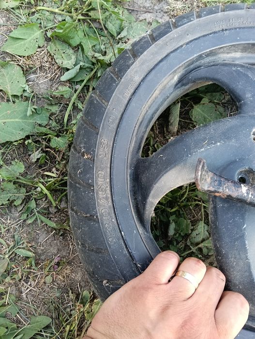 Roată față Scuter originală Malaguti F12
