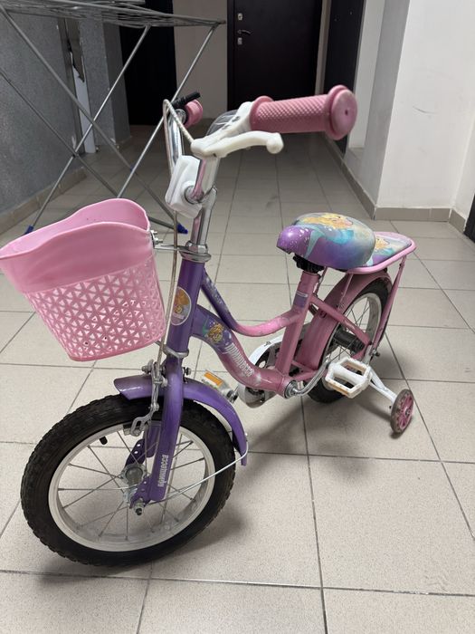 Детский велосипед для девочки 5-6 лет