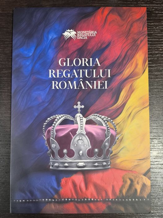 Album colectie Gloria Regatului României cu 2 monede