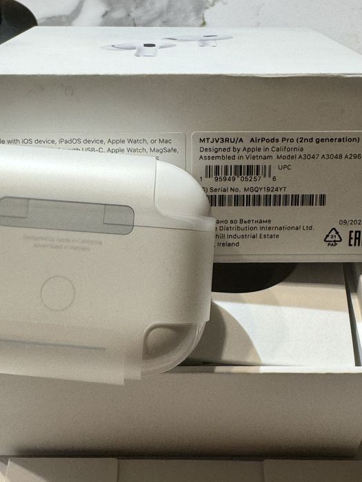 Кейс,футляр,зарядчик,чехол,airpods pro 2 usb-c, эйрподс про 2 тайп си