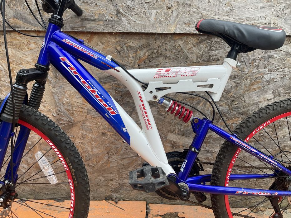 Bicicleta dunlop frane pe disc roti 24”