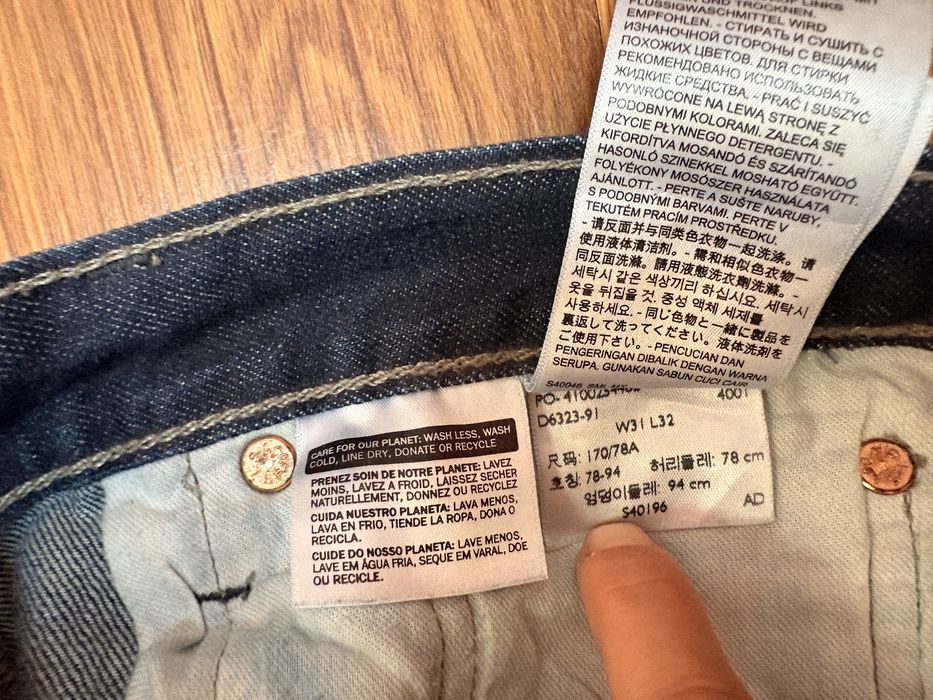 Blugi bărbați Levi’s, mărime W31, L32