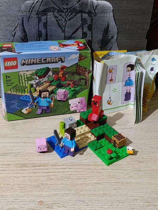 Лего LEGO Minecraft «Засада Крипера» (21177).