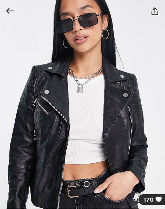 Geaca piele  nepurtata Barney’s Originals marime 36