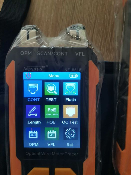 Tester de cabluri rețea Optical wire meter tracer, NOYAFA NF-8518, NOU sigilat