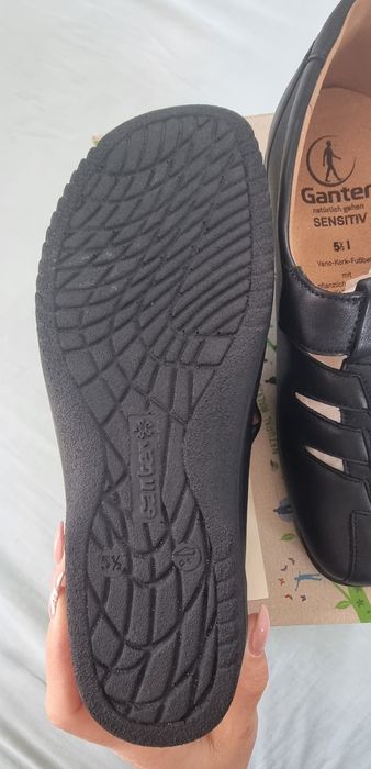 Дамски сандали Ganter естествена кожа38-39н