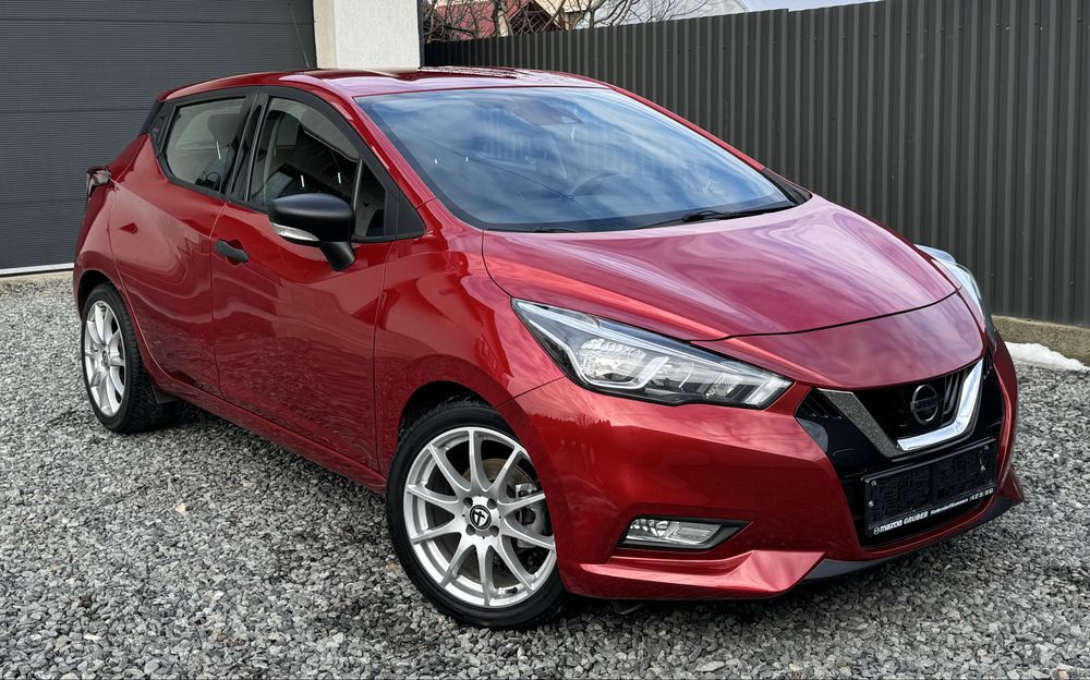 Nissan Micra 1,5 diesel,90ps,an 2017,98000mii km reali,Carte service