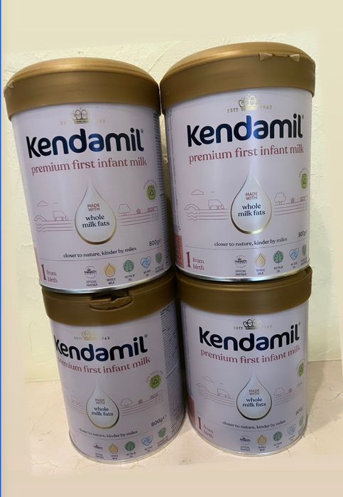 Адаптирано мляко за бебе Kendamil 1 0-6M