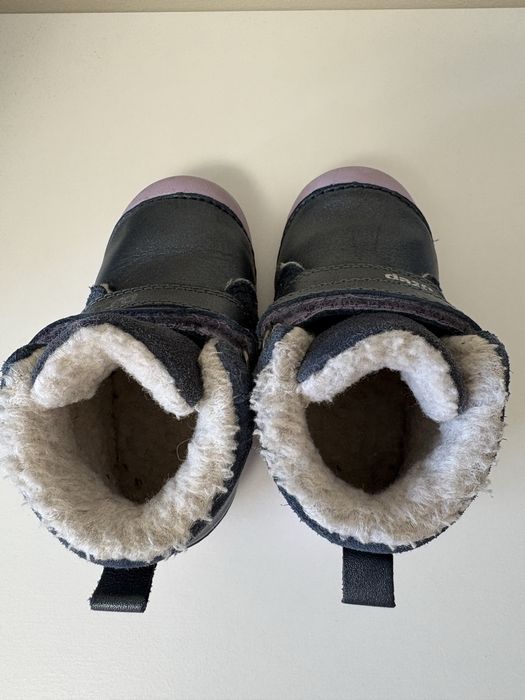 Ghete imblanite din piele DDStep marime 21