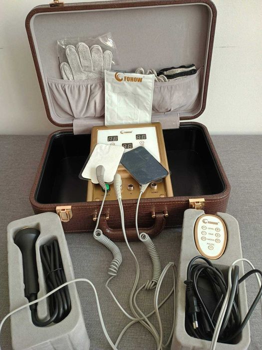 Апарат БИОЕНЕРГО МАСАЖ + Ултразвук BEM FOHOW /БЕМ ФОХОЛ за Лице и Тяло