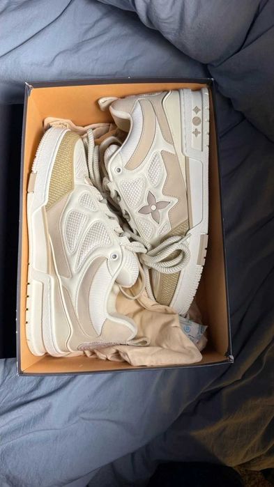 #COOL# Louis Vuitton LV Skate Crem - Verificare Colet -