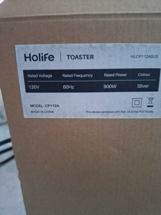 Тостер Holife американский, ОРИГИНАЛ, НОВЫЙ