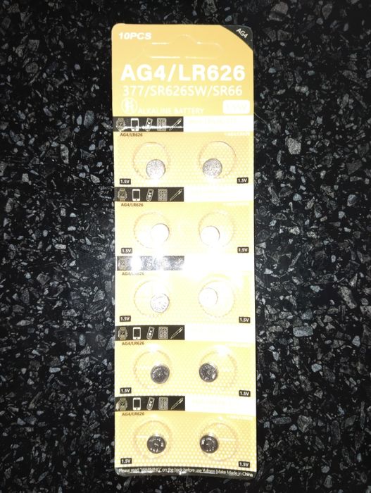 Батарейка AG4/LR626