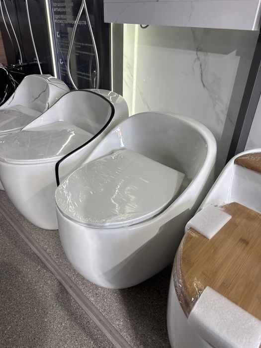 Унитаз монолит Яйцо