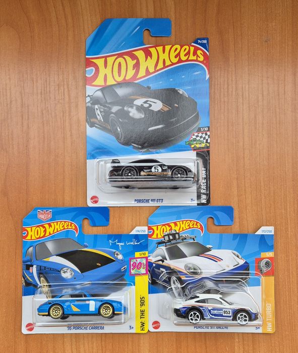 Hot Wheels Mega Lot – Porsche, Bentley & Audi RS2 Collection