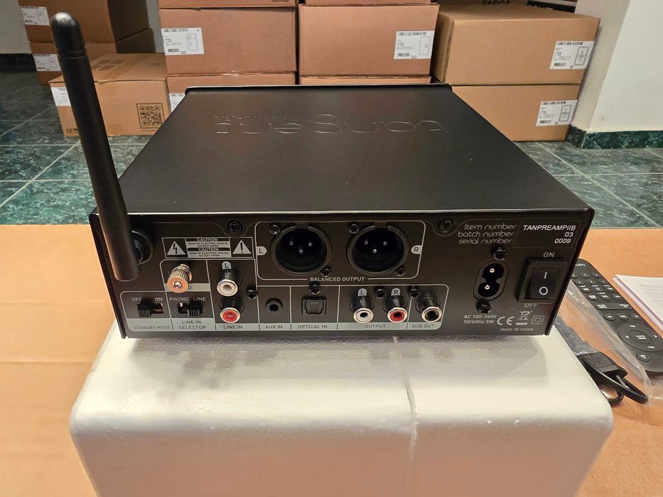 Preamplificator Tangent PreAmp II Hi-Fi Phono RIAA BT aptX HD XLR NOU