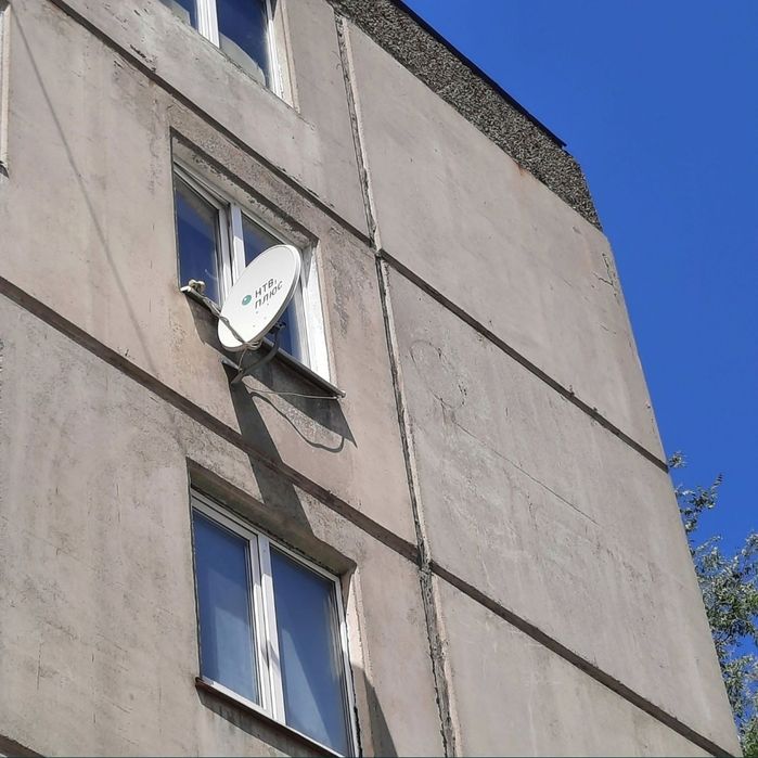 Демонтаж снятие спутниковых антенн